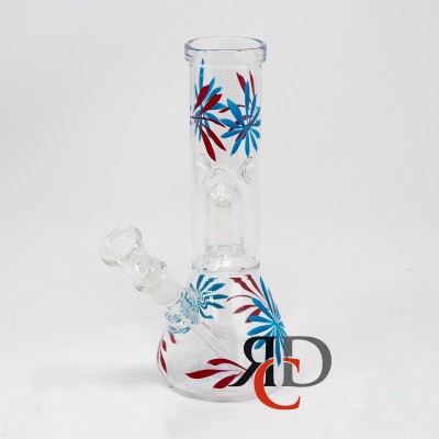 WATER PIPE SINGLE PERC HAND PAINT PR1050 1CT